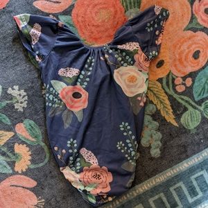 Bailey's Blossoms Leotard Bodysuit Floral